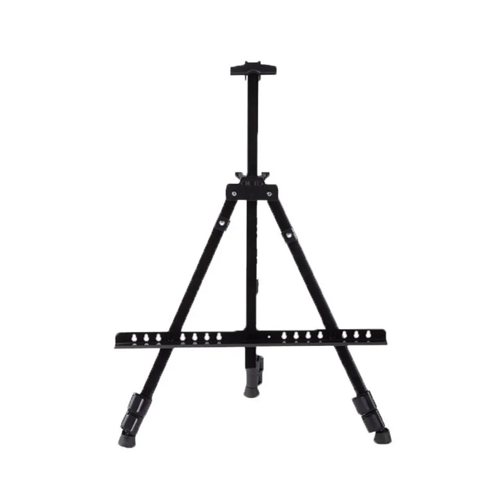 Sketch Drawing Portable Design Sketch Easel Folding Adjustable Height Artist Easel Versatile Durable Metal Easel Art Studio Oasis Select Black
