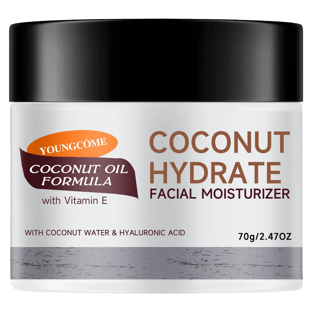 YOUNGCOME Coconut & Vitamin E Face Cream | Deep Hydration