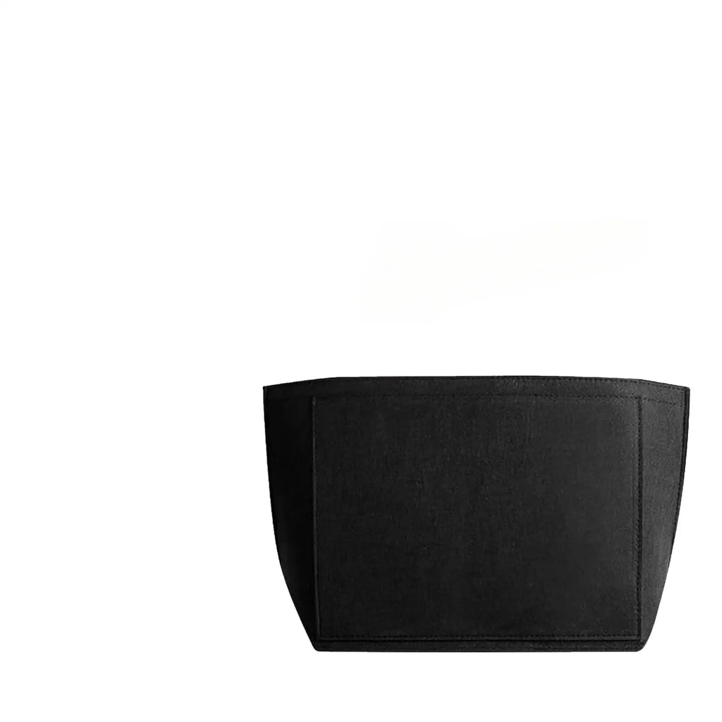 Felt Insert Lining Cosmetic Bag Fits For LongChamp,Handbag Support Liner Organizer Makeup Pouch Oasis Select black Large