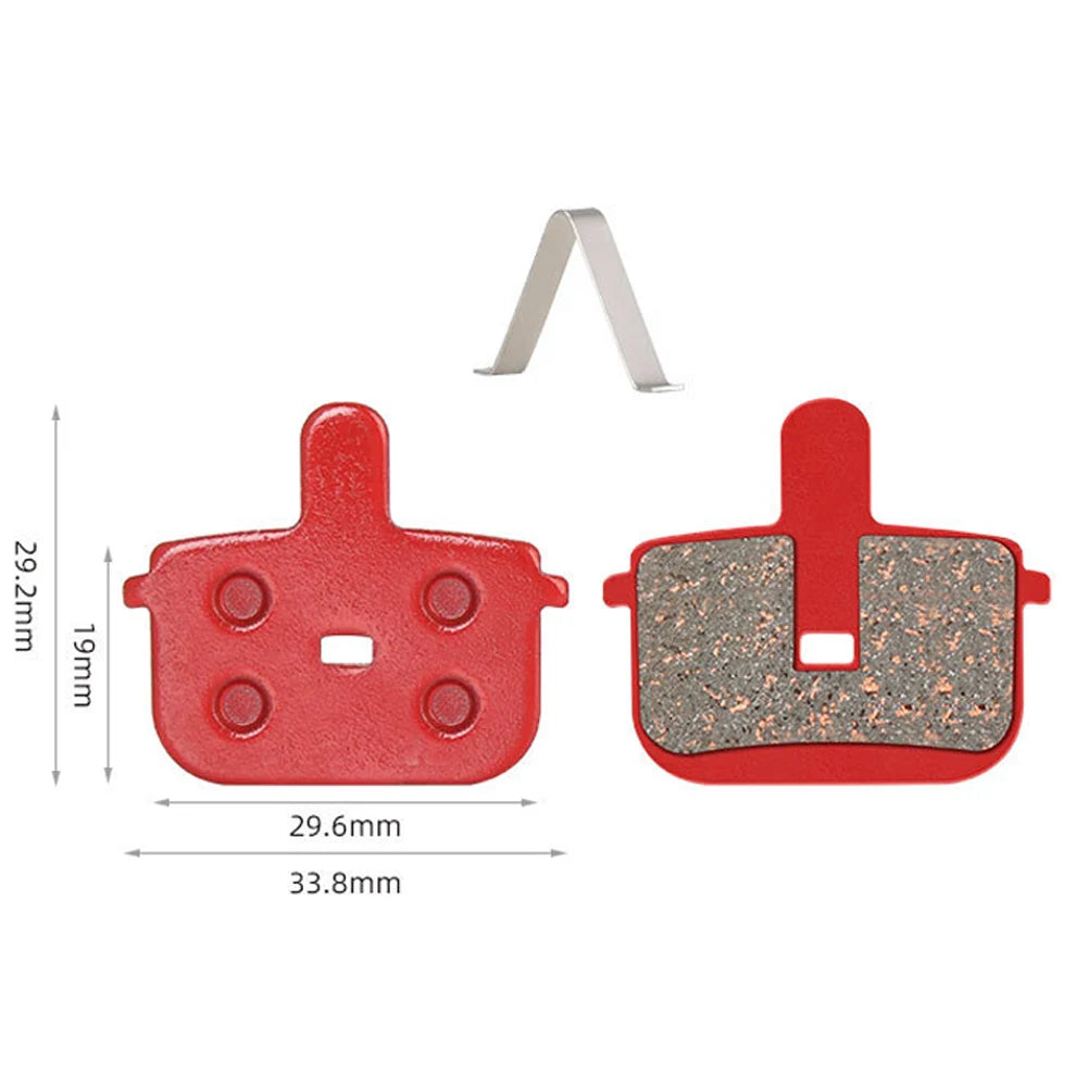 Outdoor Part Bike Pads 4 Pair Disassembled Easy Install Good Compatibility Mountain Bicycle No Noise Quite Braking Oasis Select