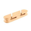 Solid Wood Desktop Cable Organizer – Cord & Cable Manager