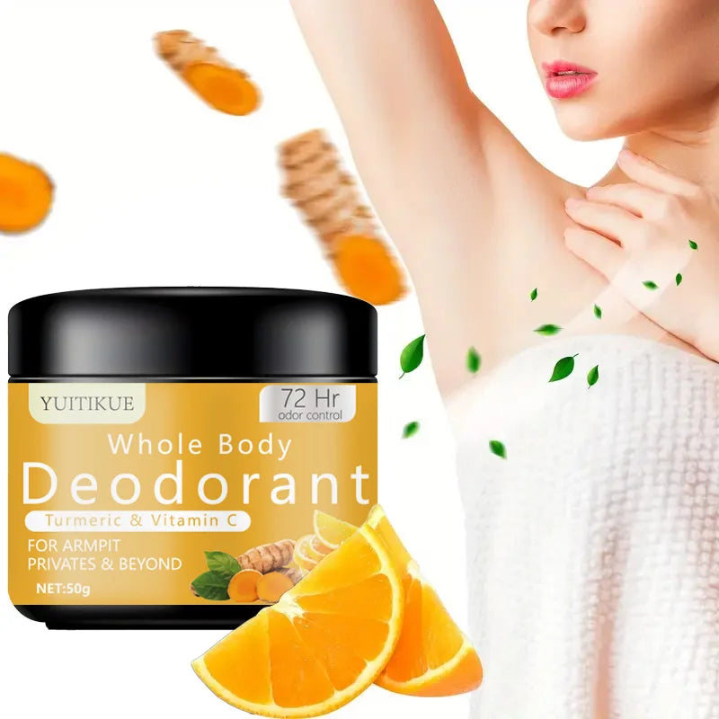 YUITIKUE 72H Whole Body Deodorant Stick – Turmeric & Vitamin C Deodorant Stick Oasis Select Default Title