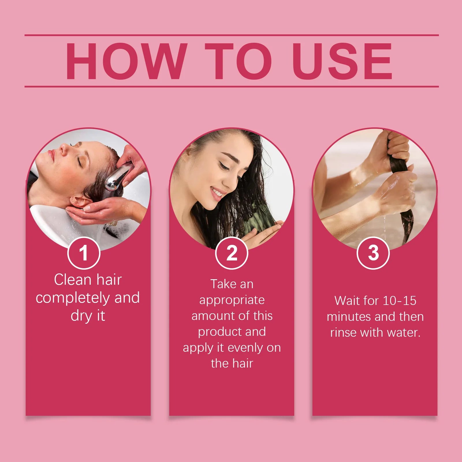 Hoegoa Keratin Hair Care Mask Nourish Smooth Scalp Massage Oil Control Keep Healthier Root Pure Plant Conditioner for Curly Hair Oasis Select