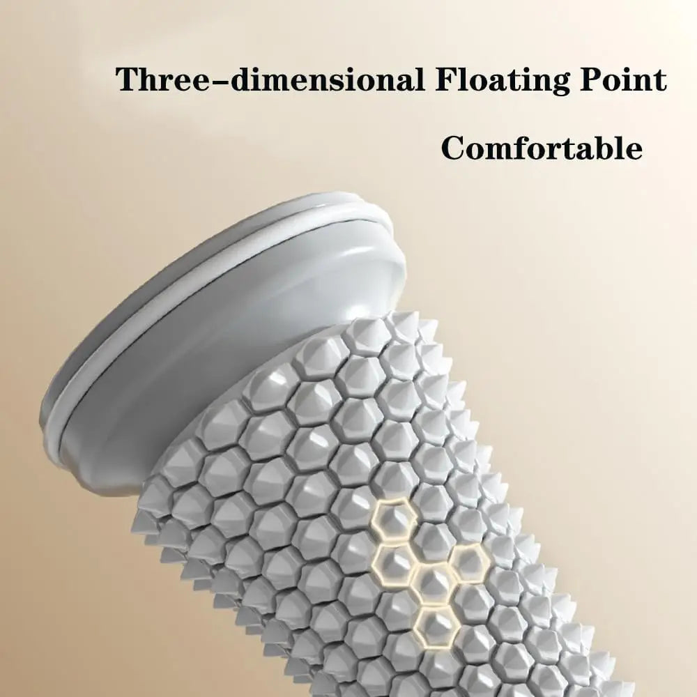 Self Massage Stress Relief Plastic Foot Massage Roller Yoga Massage Ball Plantar Fascia Roller Muscle Relaxation Manual Massager Oasis Select