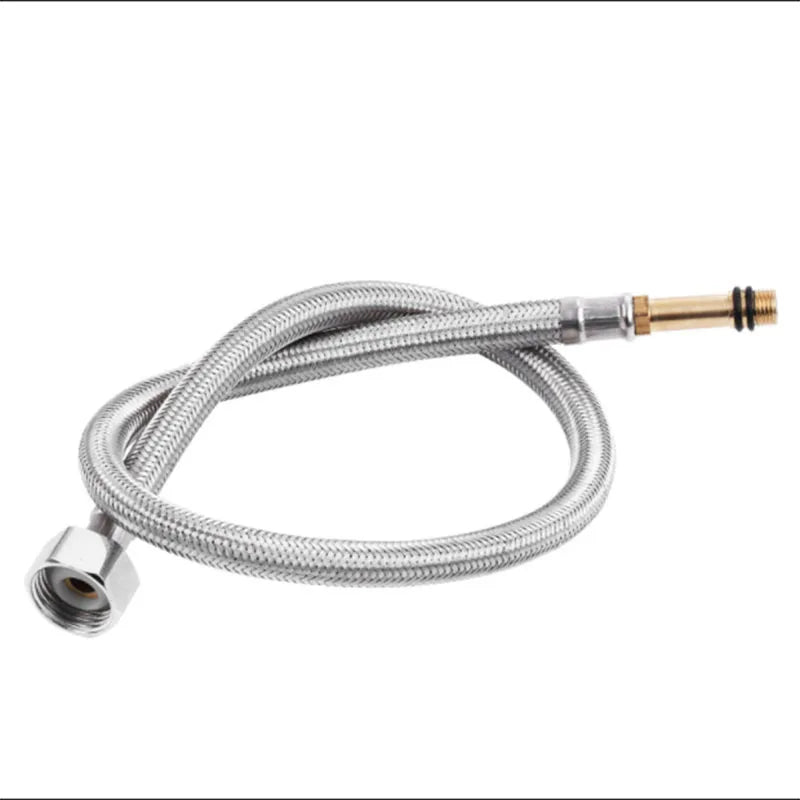 60/80/100cm 1pcs Stainless Steel Flexible Plumbing Pipes Kitchen Cold Hot mixer Faucet Water supply pipe Hoses bathroom part Oasis Select A 80cm