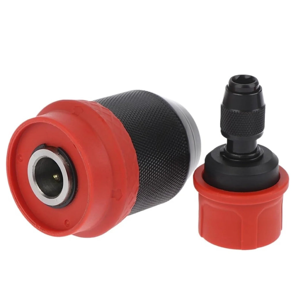 Quick Release Drill Chuck Adapter for 6.35mm Shank Brushless Rechargeable Electric Power Drill Conversion Tool Parts Oasis Select