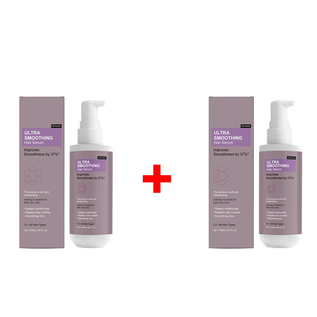 37% Smoothing Hair Serum for Dry & Frizzy Hair Anti-Frizz & Cuticle Repair Serum Prevent Hair Loss Reduce Breakage Hair Care Oasis Select 2pcs