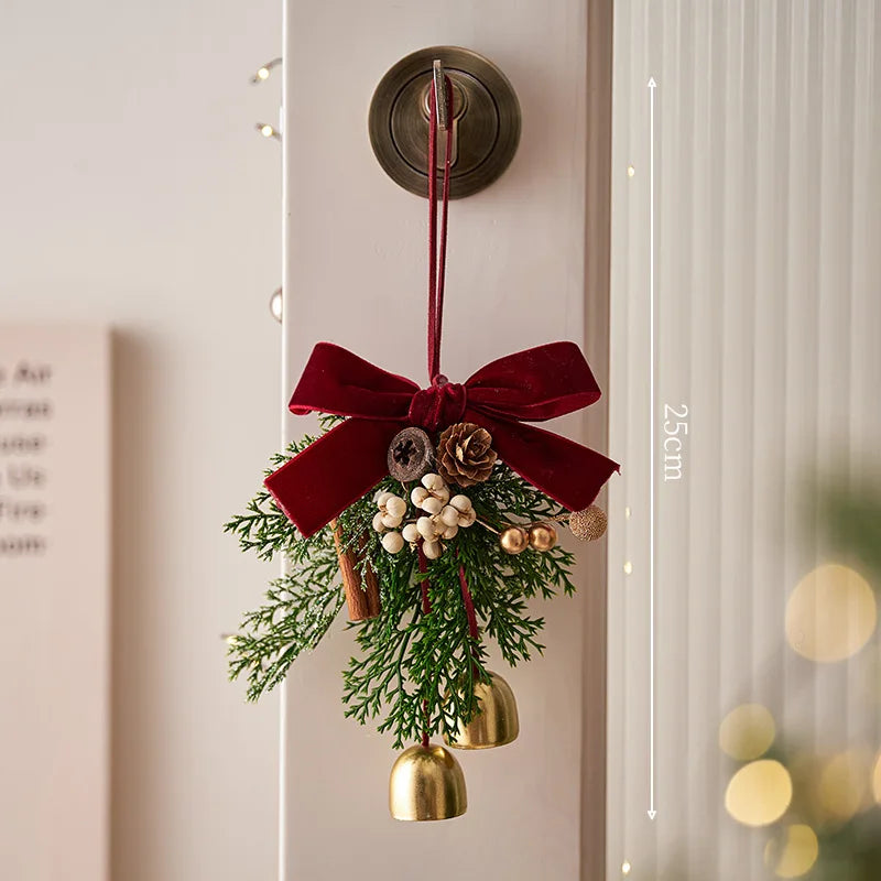 Christmas Decorations Christmas Bells Wreaths Christmas Tree Decorations Atmosphere and Scene Decorations Home Decor Oasis Select Red bow