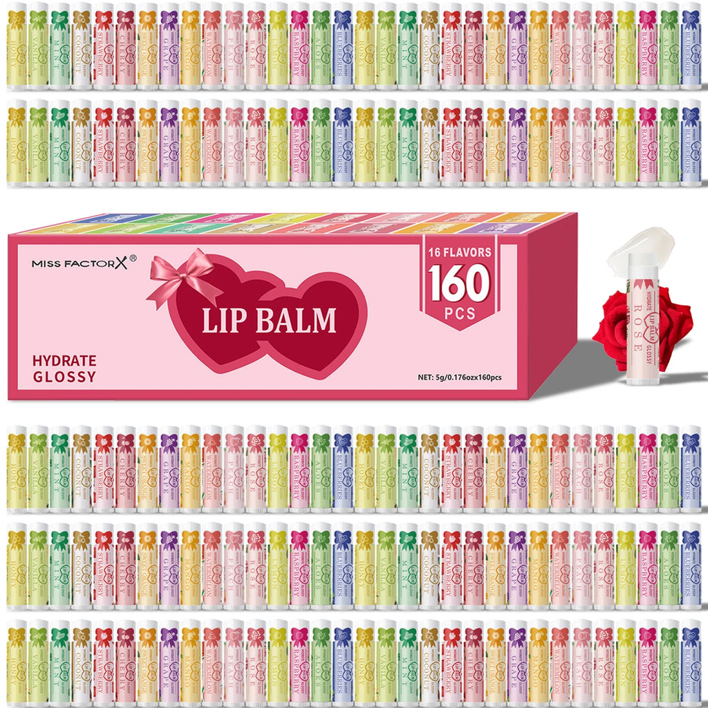 160 piece fruit jelly long-lasting moisturizing lipstick set for long-term travel care Oasis Select