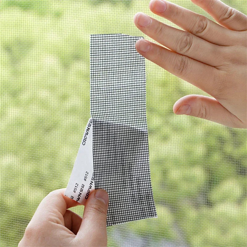 2M Window Screen Tape Anti-Mosquito Screen Repair Subsidy Self-Adhesive Door Curtain Mosquito Net Hole Patch Repair Tapes Oasis Select