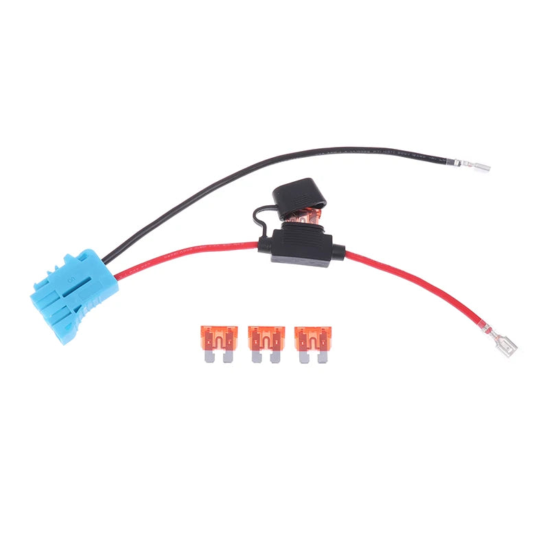 Efficient Peg Perego 12V SLA Battery Connector with Fuse and Wiring Harness Oasis Select