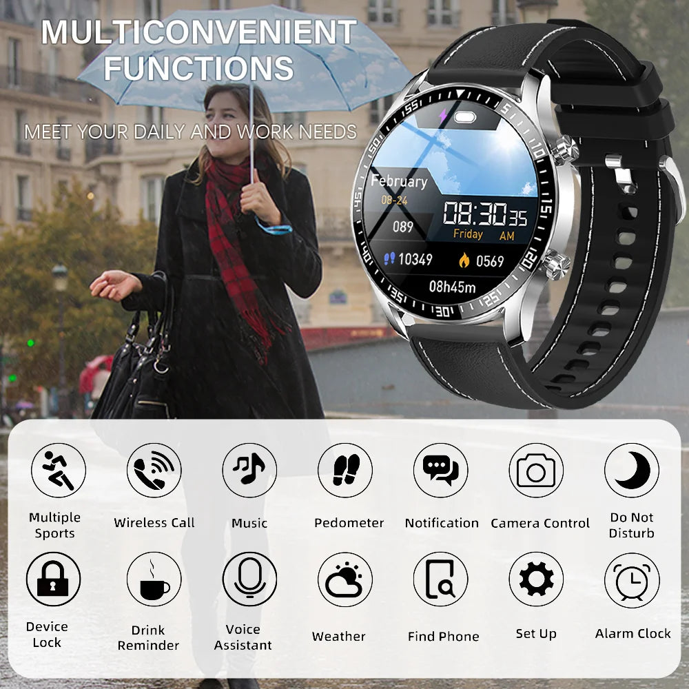 ERUN Smart Watch – Multi-Sport Fitness Tracker & Remote Camera