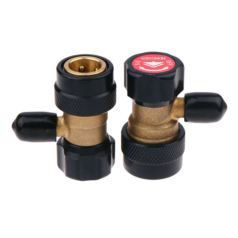 R134A Fluorinated Quick Connector Adapter Auto AC High/Low Refrigerantion Converter Accessories Oasis Select