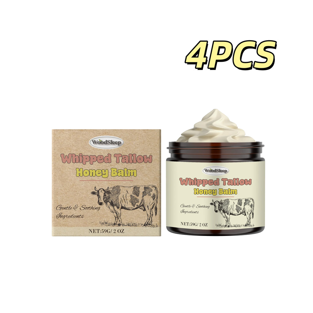WOODSLEEP ﻿Honey Face Nourishing Creams Reduces Fines Line Enhance Skins Elasticity Facial Brightening Skincare W-rinkle Creams Oasis Select 59g Boxed X 4PCS