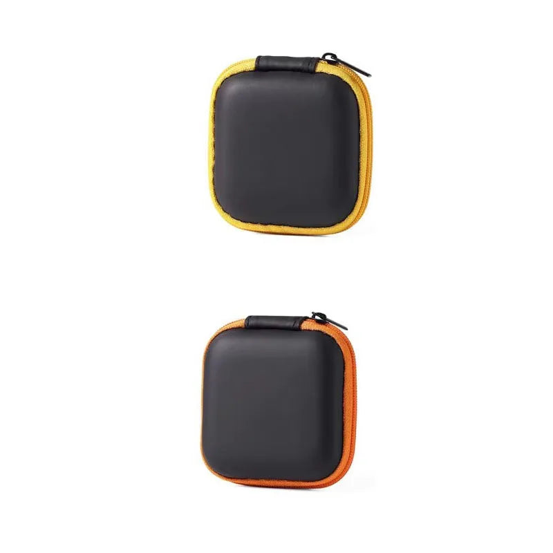 1/4pcs Earphone Protective Bag Box Hard EVA Case Digital Charger Headphone Storage Bag Usb Data Cable Organizer Carrying Pouch Oasis Select 2pcs-Mix 3
