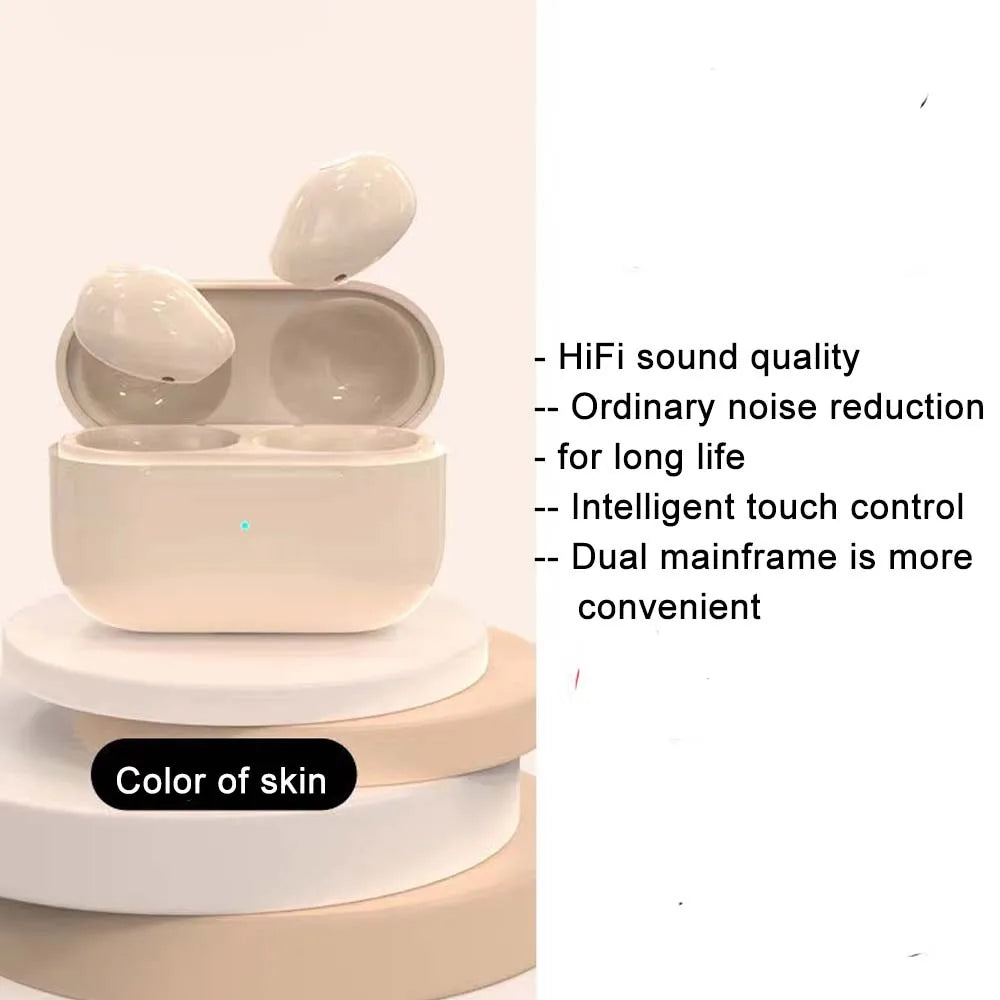 Mini Auriculares Bluetooth Invisible Earphone Sleeping Headset Wireless Sleep Earbud Noise Reduction With Mic Charging Box Oasis Select
