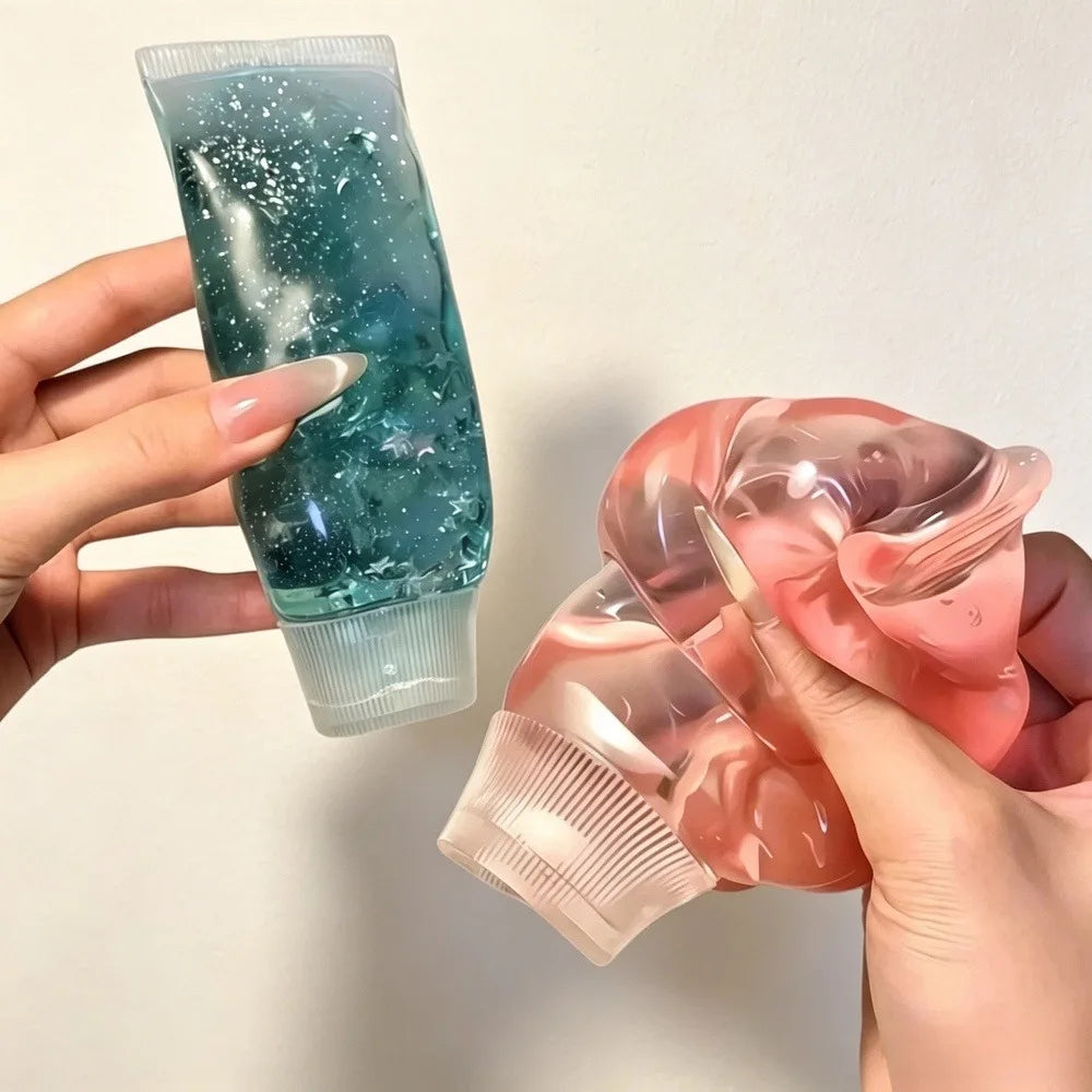 1-10PCS Toothpaste Tube Soft Gel Squishy Slow Rising Stress Relief for Adult Fidget Sensory Decompression Cute Pocket Gadget Oasis Select