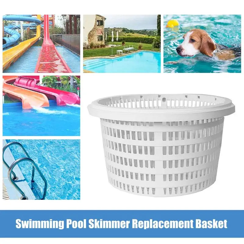 Pool Strainer Basket Filter Swimming Pool Leaf Skimmer Basket Portable Swimming Pool Replacement Baskets Pool Skimmer Socks Oasis Select