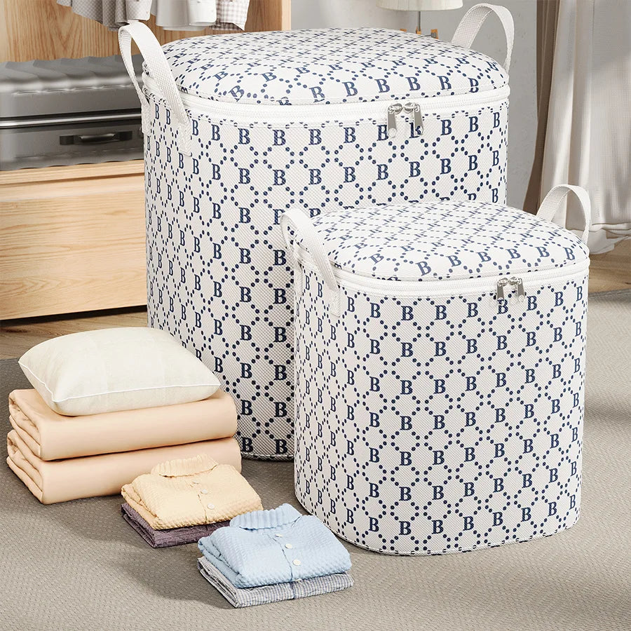 1pc Ultra Large Capacity Dustproof Clothes & Quilt Storage Bag, Home Moving Packing Travel Organizer, Multipurpose Storage Bag Oasis Select