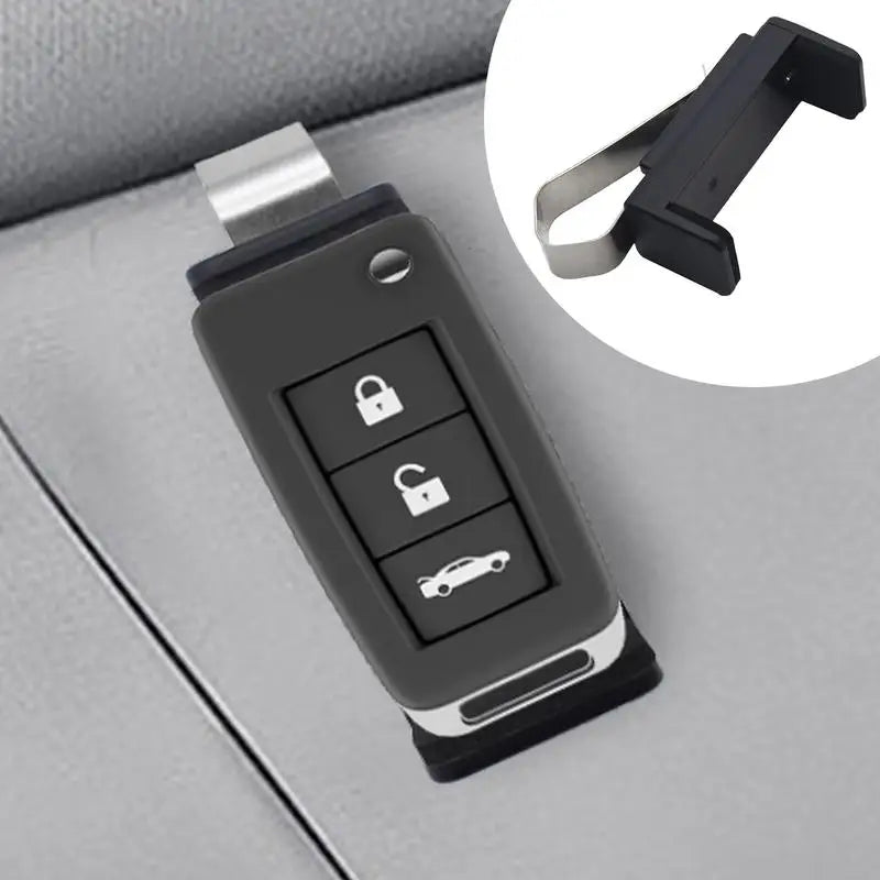 Car Remote Control Clip Car Remote Holder Visor Clip Replacement Garage Remote Clip Convenient Garage Door Remote Clip Remote Oasis Select