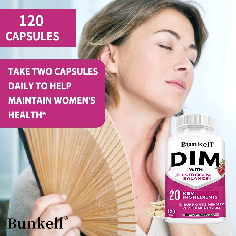 DIM Supplement for Women – Hormone Balance & Menopause Relief Women's DIM Supplement Oasis Select