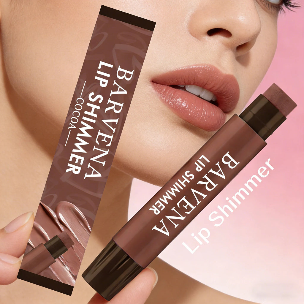 Cocoa Lip Balm Moisturizing Gentle Lip Shimmer Nourishing Lip Care For Daily Commute Natural Makeup Long Lasting Non Sticky Oasis Select