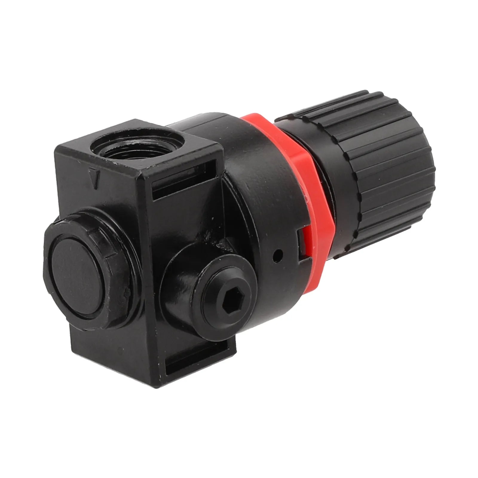 AR2000 Air Compressor Pressure Gauge Compressor Relief Regulator Regulating Valve G1/4'' Pressure Regulator Valve Gauge Fitting Oasis Select