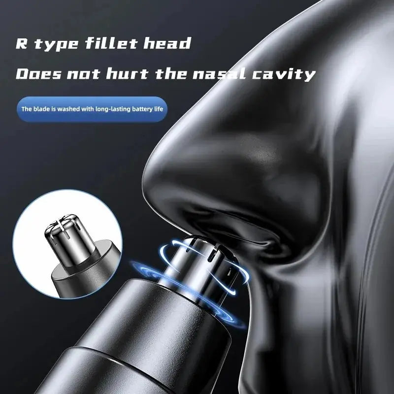 Black Electric Nose Hair Trimmer Ear and Nose Hair Trimmer Professional Painless Nose Hair Trimmer For MenAnd Women Oasis Select