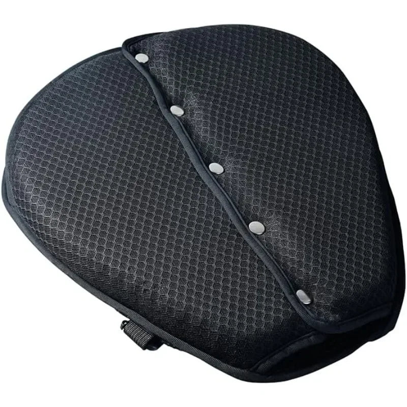 3D-Honeycomb Motorcycle Gel Seat Cushion Structure Shock Absorption Breathable Motorcycle Gel Seat Pad for Long Rides Oasis Select