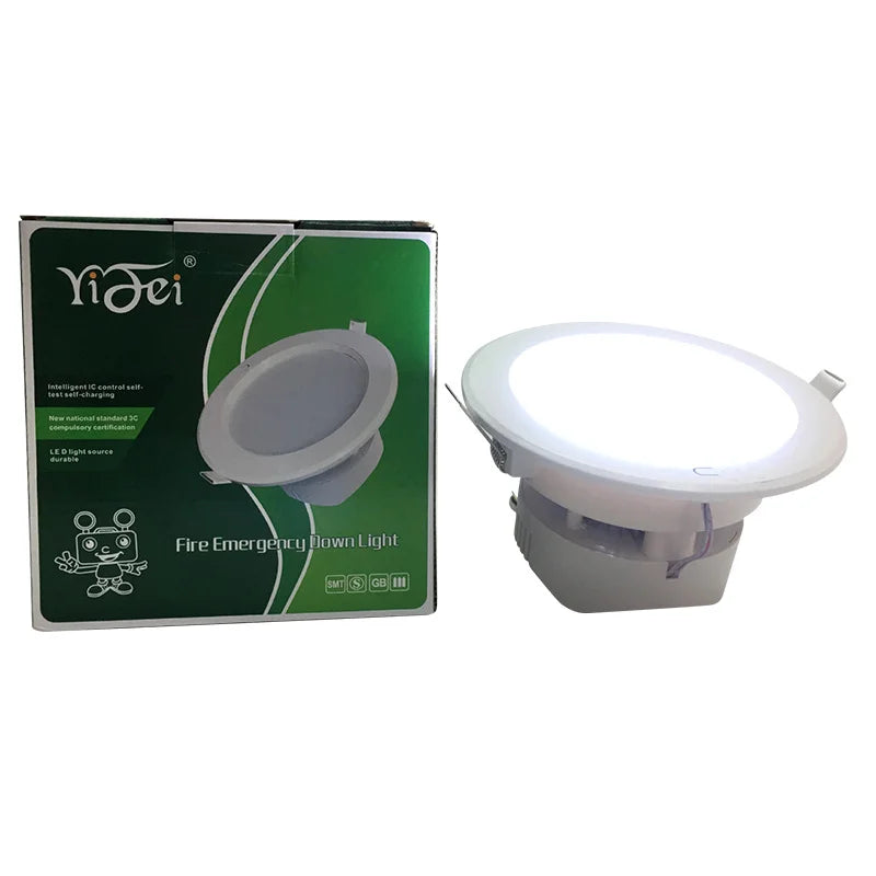 LED Emergency Downlight Battery Backup 90min Recessed Ceiling