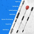 LIKE WISH Adjustable 6In/5In Automatic Center Punch For Precision Hole Punching In Metal, Wood, Glass Oasis Select As Shown