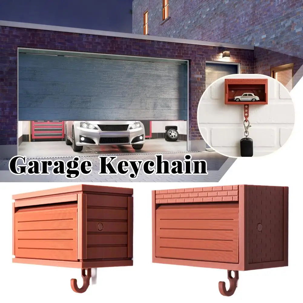 Car Garage Key Holder – Wall-Mounted Key Fob Display Hook