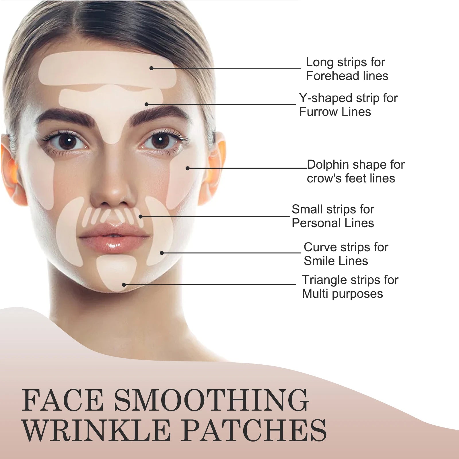 Silicone Anti-Wrinkle Firming Patches – Forehead & Crow's Feet Anti-Wrinkle Patches Oasis Select