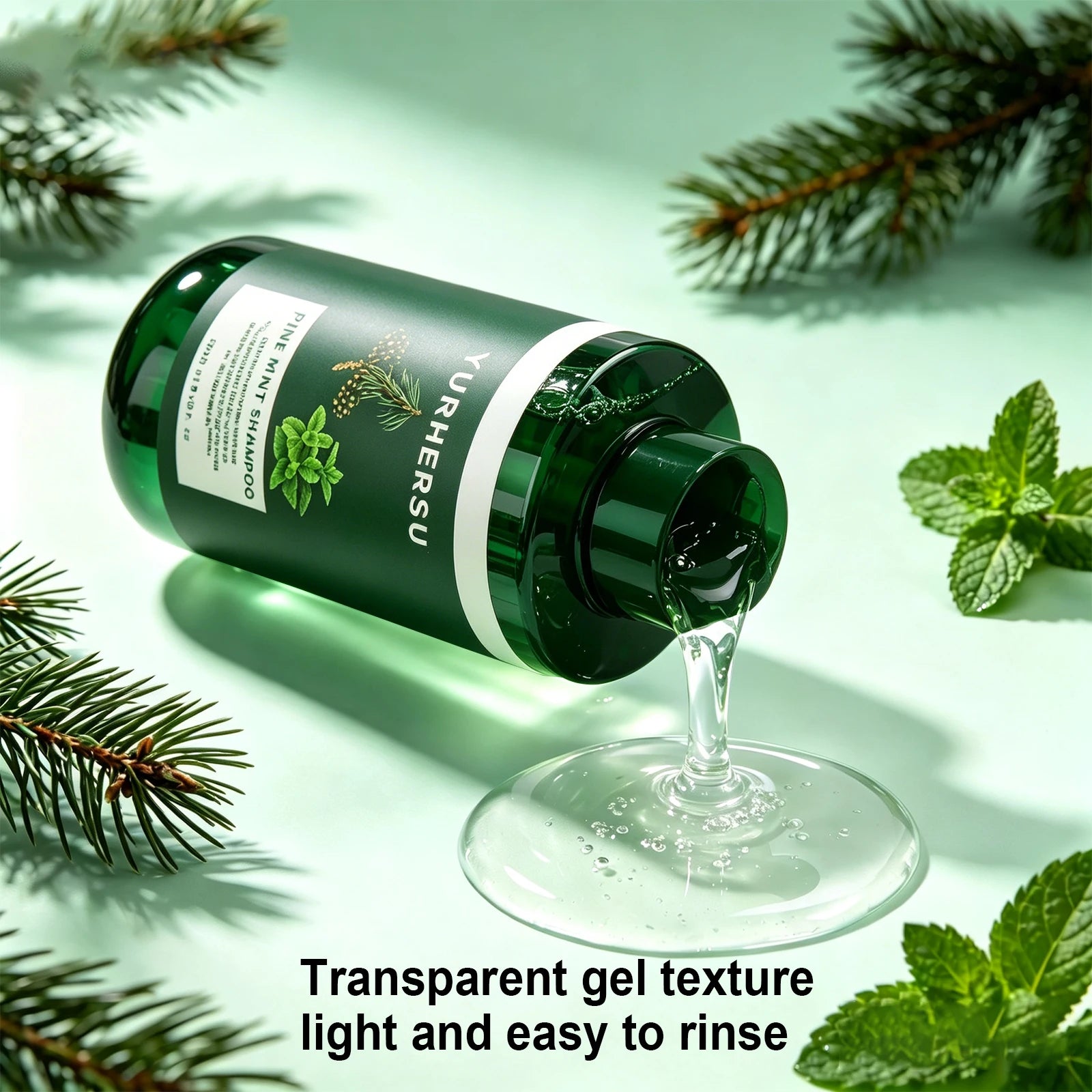 Pine & Peppermint Shampoo – Anti-Dandruff & Oil Control 300ml