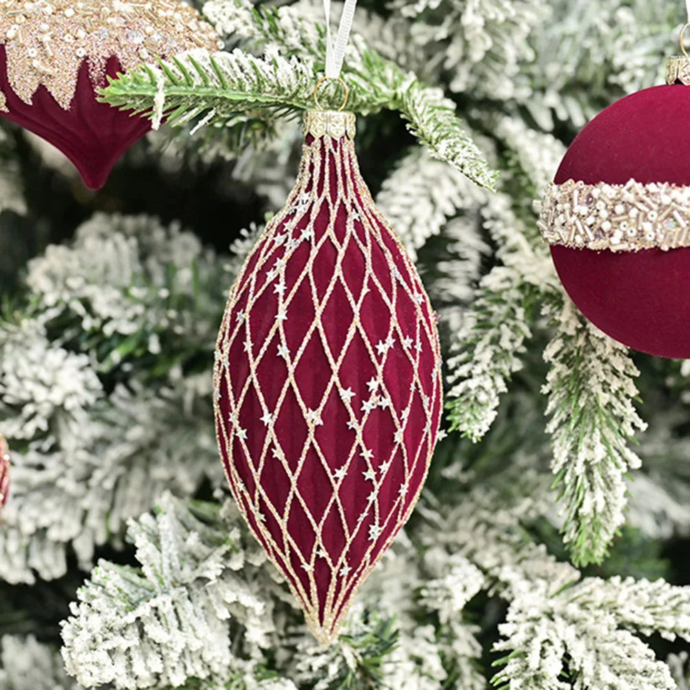 Decorative Ornaments Christmas Balls Holiday Decor Christmas Celebration Hanging Christmas Ball Set Christmas Pendant Oasis Select