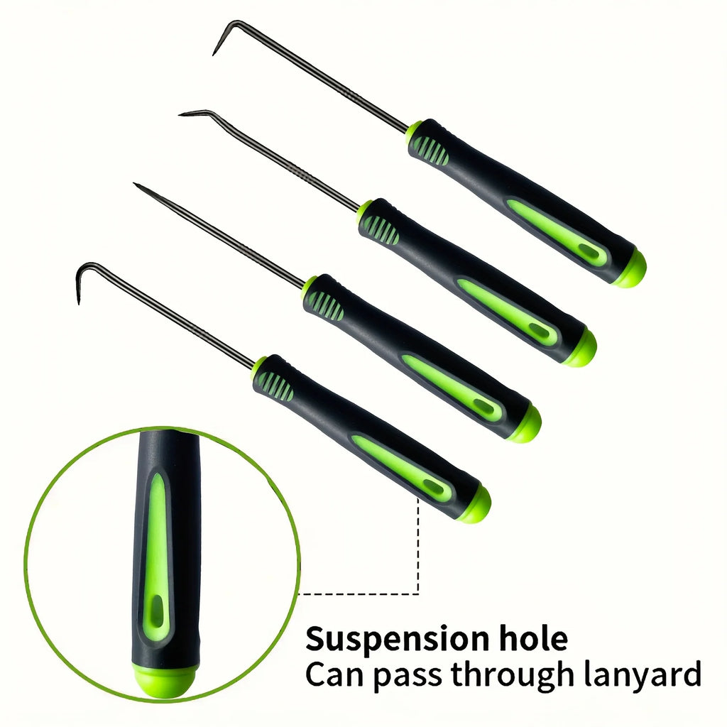 1SET OF Sturdy and Durable Weeding Hooks, Easy To Tidy Up Weeds and Moss in The Courtyard Paving Joints, Made of Metal Material Oasis Select green