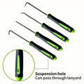 1SET OF Sturdy and Durable Weeding Hooks, Easy To Tidy Up Weeds and Moss in The Courtyard Paving Joints, Made of Metal Material Oasis Select green