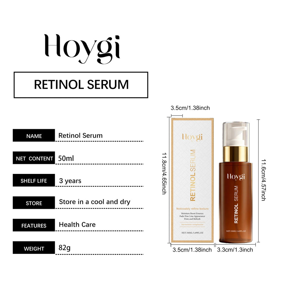 Retinol Skincare Set Anti-Wrinkle Cream Serum & Eye Balm for Moisturizing Firming Fade Fine Lines Brightening Face Eye Care Oasis Select Serum