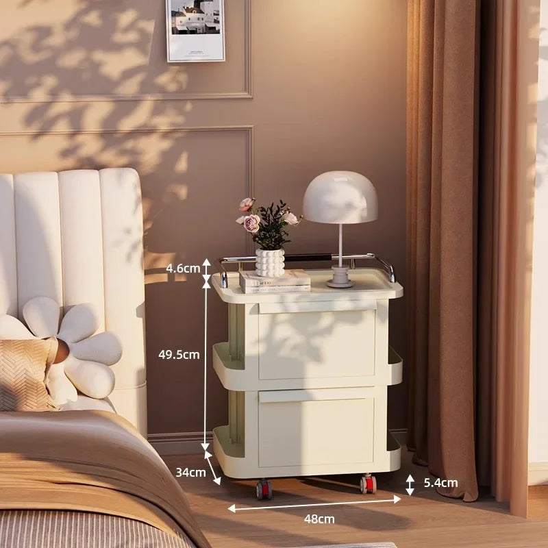 Multi-functional Household trolley rack drawer storage cabinet Durable cabinet seasoning rack Oasis Select 2nd floor