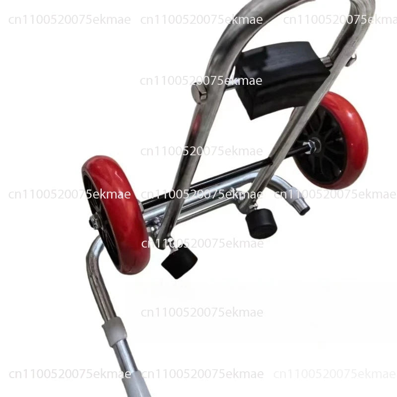 Toilet Auxiliary Installation Artifact, Positioning and Moving, Folding Portable Labor-saving Trolley, Easy Installation Oasis Select