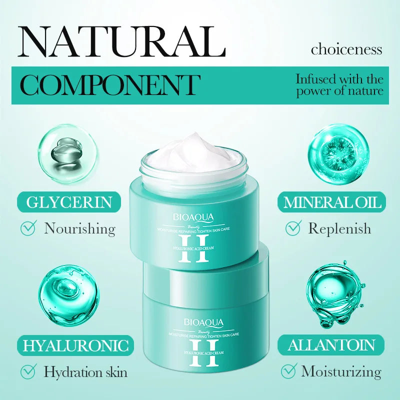 BIOAQUA Hyaluronic Acid Face & Eye Cream Set – Hydrating Kit Skin Care Cream Set Oasis Select