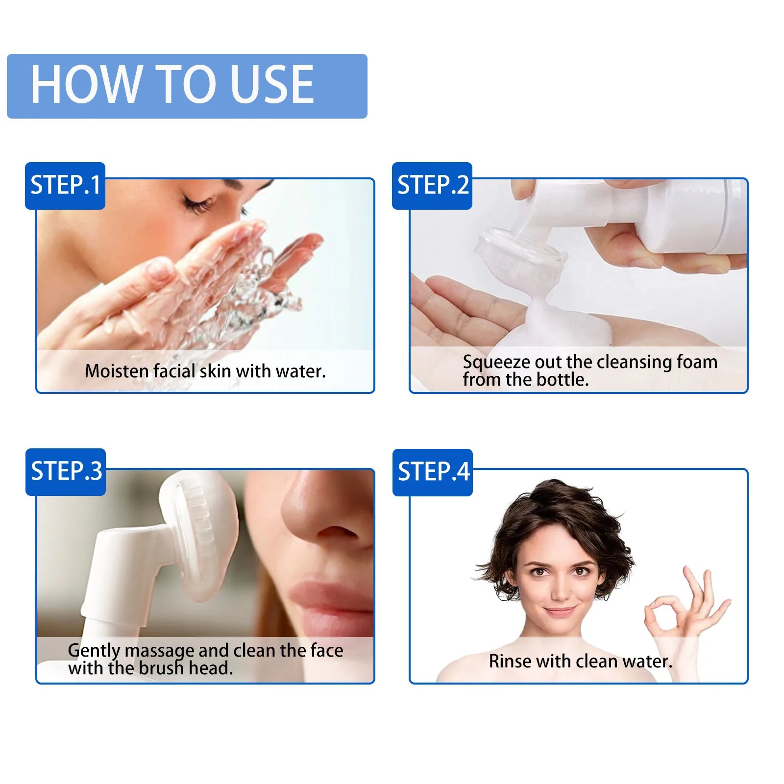 Hoygi Blueberry Deep Cleansing Facial Cleanser – Fades Acne Marks