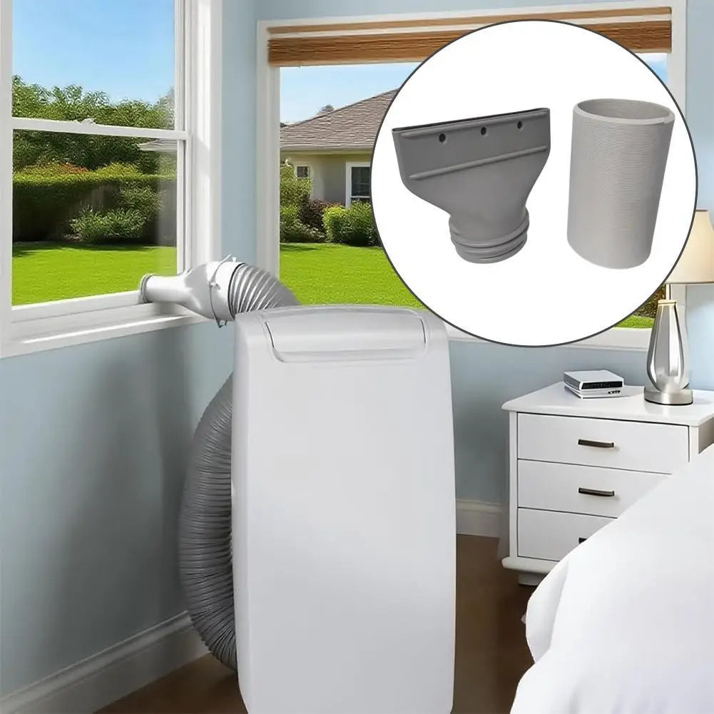 15cm Flat Exhaust Hose Adapter for Portable Air Conditioner