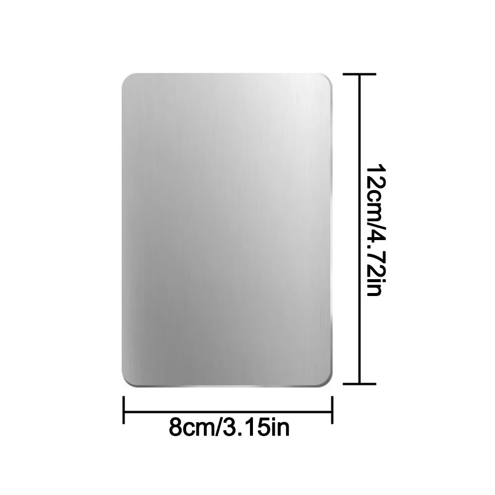 Aluminum Pet Cooling Plate Heat-dissipating Fast-cooling Rabbit Cooling Plate Non-electric Reusable Summer Cooling Mat Oasis Select 12x8cm
