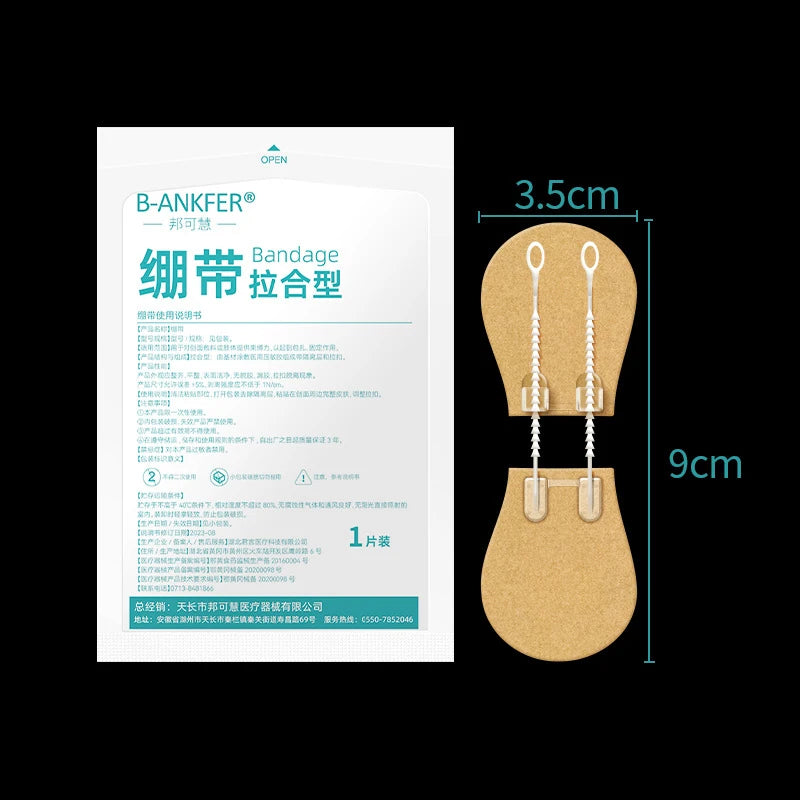 Zipper Wound Closure Patch – Hemostatic No-Suture Bandage