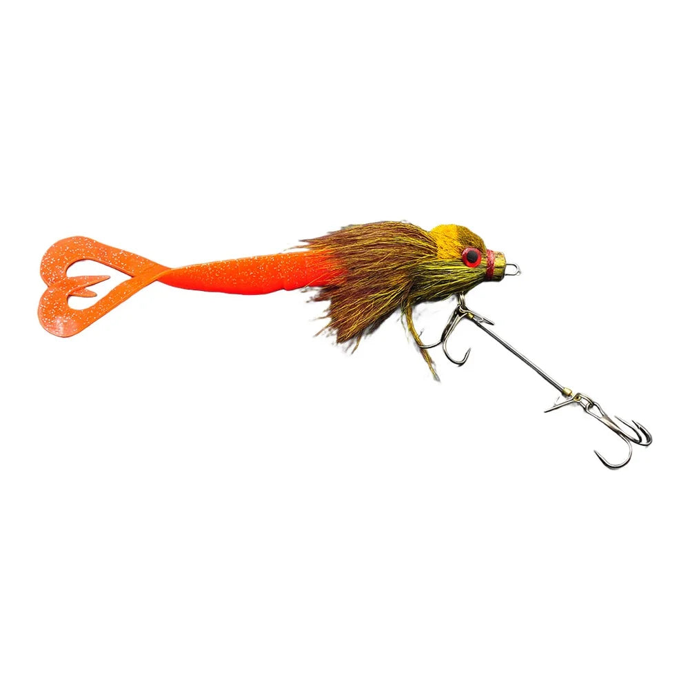 Multi Jointed Swimbait 22cm 36g Hard Artificial Fishing Lure Simulation Mouse Shape Effective for Predator Fish Oasis Select yelliow