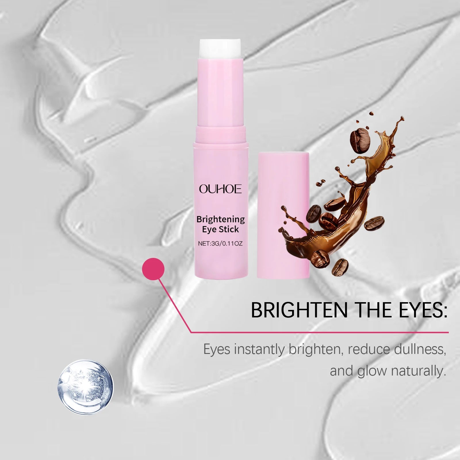 Brightening Eye Cream Stick – Dark Circles & Fine Lines Eye Cream Stick Oasis Select