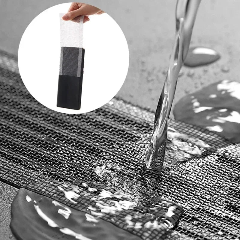 Hair filter shower drain grid insect prevention autohesion shower for bathroom items trap accessories sink bathtub fixture home Oasis Select