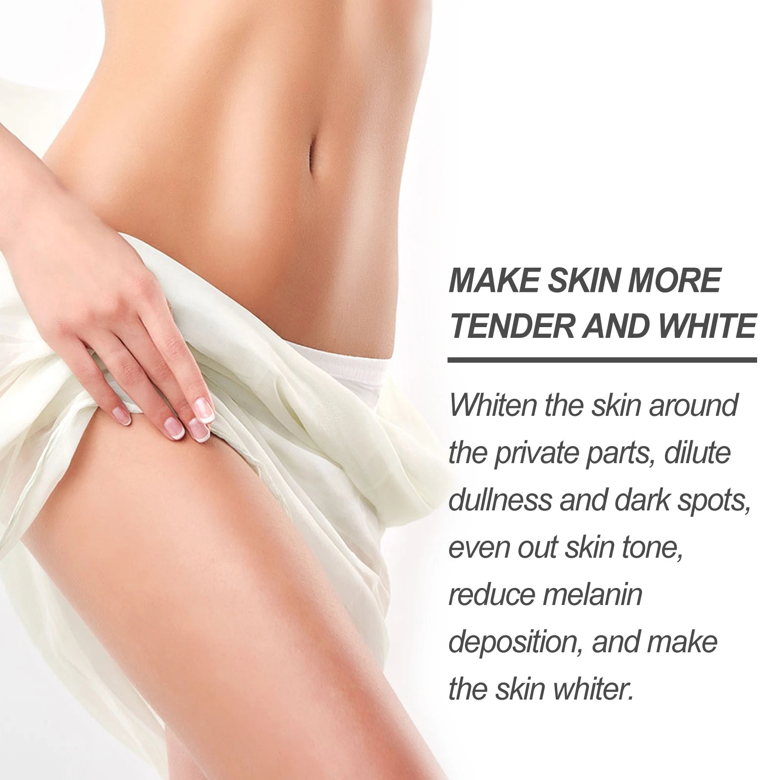 EELHOE Retinol Whitening Cream Private Part Armpit Knee Buttocks Moisturizer Dark Skin Bleaching Lighten Melanin Brighten Cream Oasis Select