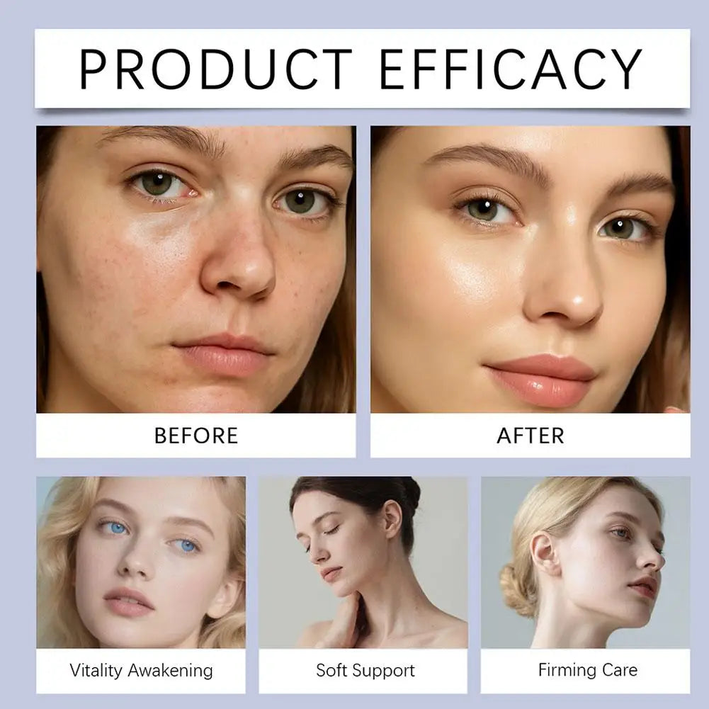 35ML Revitalizing Essence Ampoules For Face Hyaluronic Acid Face Serum Deeply Moisturizing Firming Skin Care Improve Fine Lines Oasis Select
